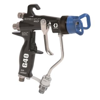 G40 Air-Assist Hi-Flow Gun for high viscosity materials above 1500 psi 24C856