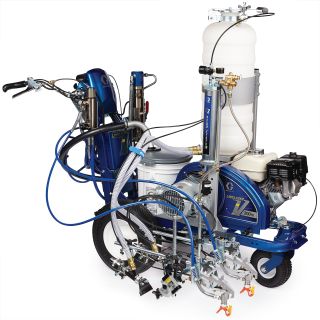 LineLazer V 200HS HP Reflective Series Gas Hydraulic Airless Line Striper, 2 Auto Guns 17H465