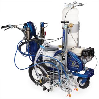 LineLazer V 200HS HP Reflective Series Gas Hydraulic Airless Line Striper, 2 Auto Guns 17K585