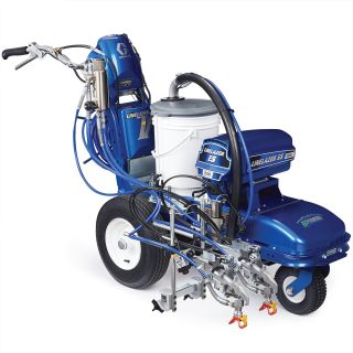 LineLazer V ES 2000 HP Automatic Series Electric Battery-Powered Airless Line Striper, 1 Auto Gun, 1 Manual Gun 25N551