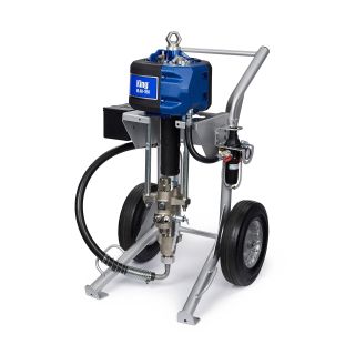 30:1 Ratio Airless King Sprayer with Standard Filter, Light Weight Cart, Air Controls, Siphon Kit K30FL0