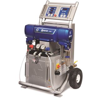 Reactor E-20 Proportioner Package, Fusion AP Gun, (4) Heated Hoses with Scuff Guard, Mix Chamber Kit, 230 V, 3PH AH9034