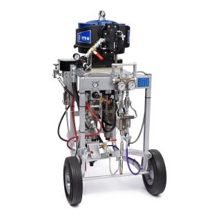XP50-hf Hazardous Location Spray Package, Cart, 3:1 Mix Ratio, Solvent Pump, Heaters 573303