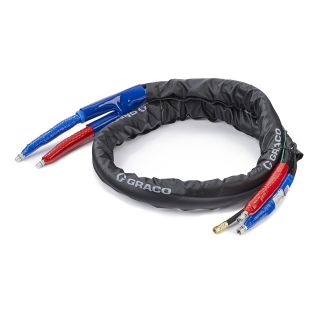 10 ft (3 m) Extra High Pressure Whip Hose with 1/4 in (6.3 mm) Inside Diameter 258701