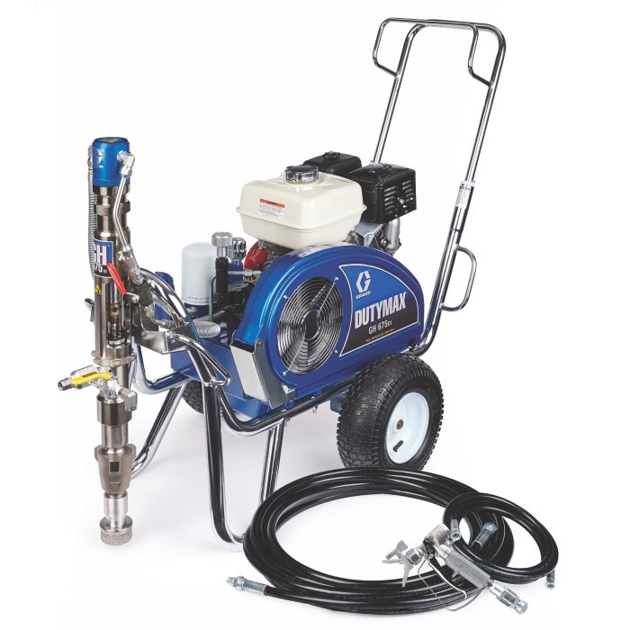 DutyMax GH 675DI Gas Hydraulic Airless Sprayer Big 150 Hopper 25D226