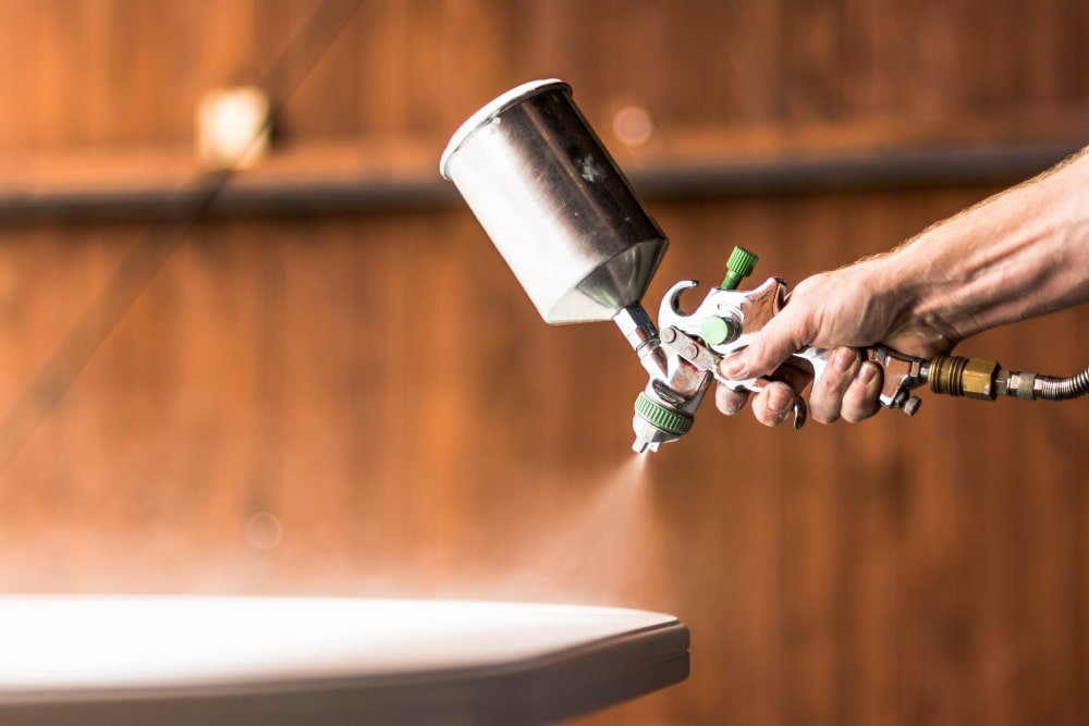 Spraying lacquer with hvlp online